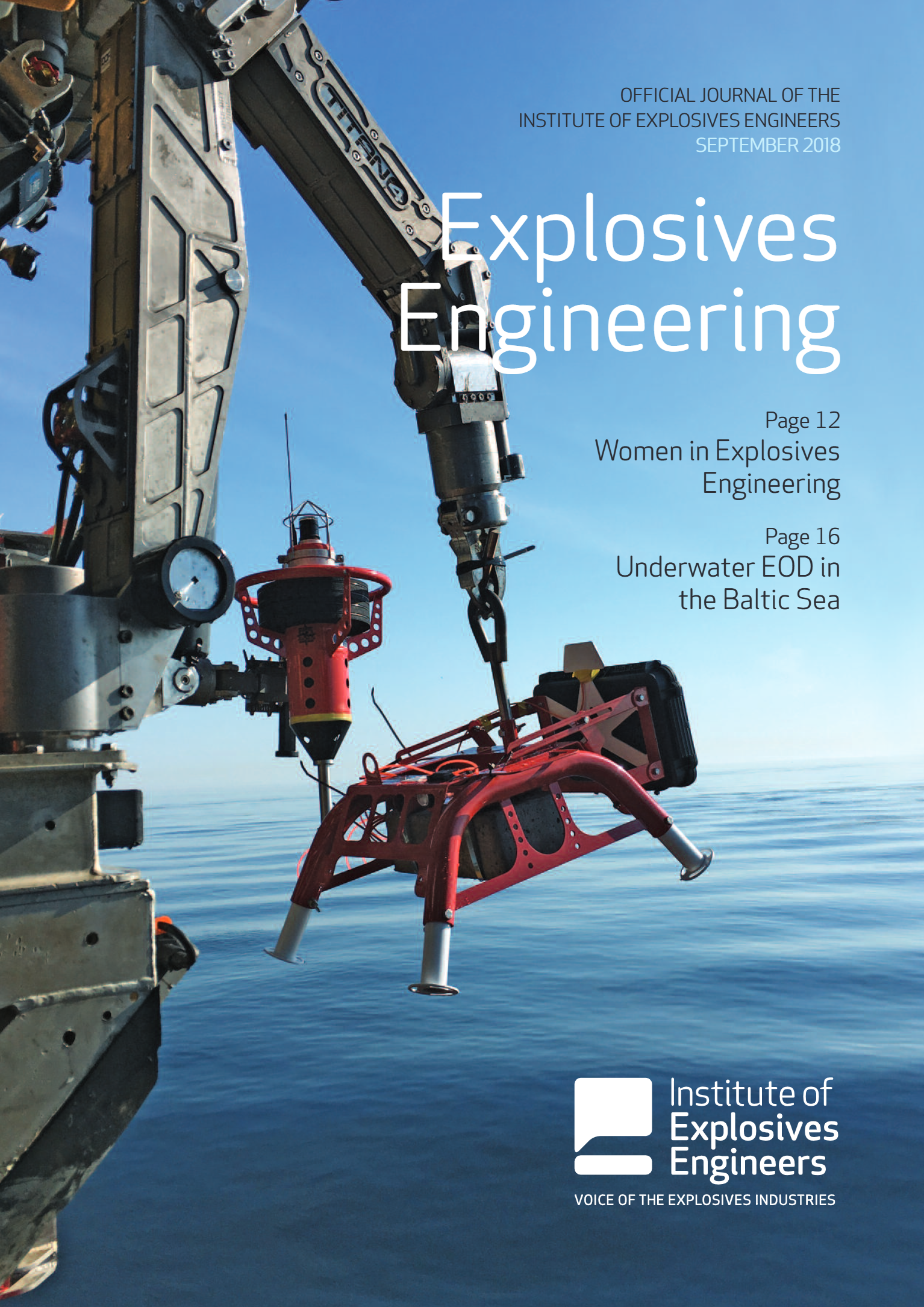 Underwater EOD in the Baltic Sea